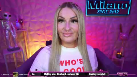 TamaraMilano online show from April 17, 2026, 8:17 am