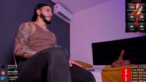 Teo Ferrer online show from September 11, 2025, 8:31 pm