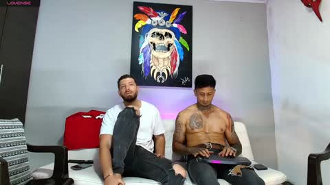 Snapshot of the_golden_boys chatting on January 20, 2025, 11:21 pm SCOTT THEO KAMERON GENDERSON online show from January 20, 2025, 11:21 pm