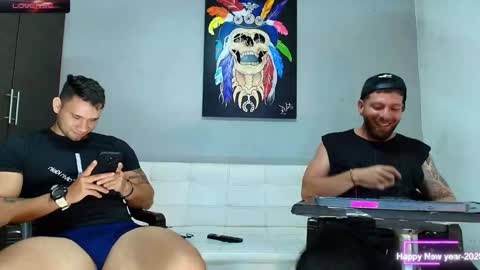 Snapshot of the_golden_boys chatting on February 4, 2025, 10:45 pm SCOTT THEO KAMERON GENDERSON online show from February 4, 2025, 10:45 pm