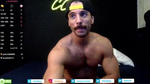 Snapshot of theccboysxxx chatting on September 27, 2025, 4:17 am The CC Boys Travis Connor Paul Codi online show from September 27, 2025, 4:17 am