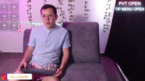 Snapshot of tina_n_charlie chatting on June 24, 2026, 2:05 pm Tina N Charlie online show from June 24, 2026, 2:05 pm
