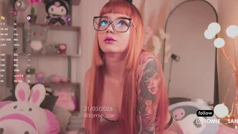  Tomie  online show from March 31, 2026, 11:10 am