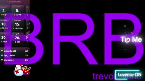 Snapshot of trevor_vinc chatting on February 24, 2025, 4:26 pm trevor online show from February 24, 2025, 4:26 pm