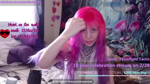 Cassie online show from February 27, 2026, 7:36 pm