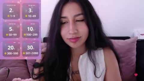 Valentina online show from July 1, 2026, 9:25 pm