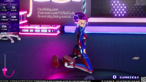 Vex Ruby online show from January 18, 2025, 2:03 am