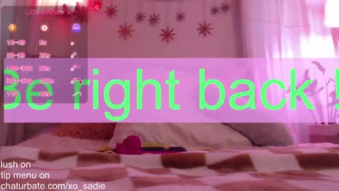 Xo Sadie online show from April 12, 2026, 1:54 am