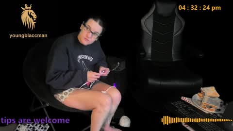 younblaccman6969 online show from January 9, 2025, 10:31 pm