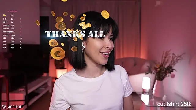 Snapshot of anniehillofficial chatting on January 21, 2025, 7:17 pm anniehillofficial online show from January 21, 2025, 7:17 pm