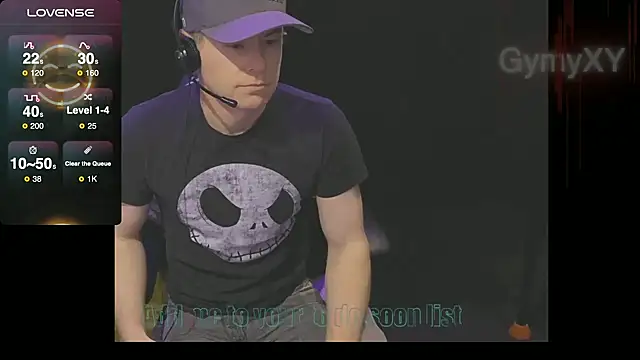 GymyXY online show from January 27, 2025, 5:47 am