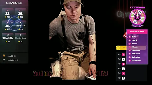 GymyXY online show from February 2, 2025, 8:19 pm