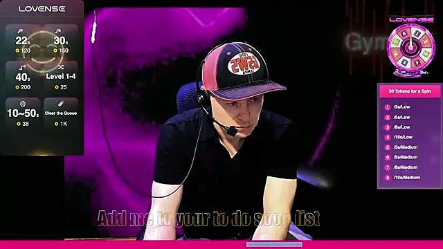 GymyXY online show from February 8, 2025, 8:42 am