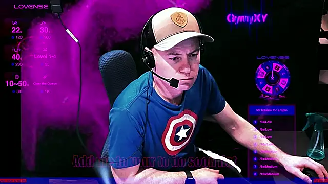 GymyXY online show from February 10, 2025, 3:13 am