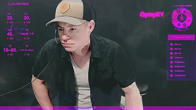 GymyXY online show from February 16, 2025, 7:48 am