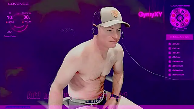 GymyXY online show from February 16, 2025, 10:54 am