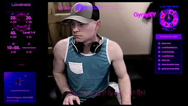GymyXY online show from March 19, 2025, 6:14 am