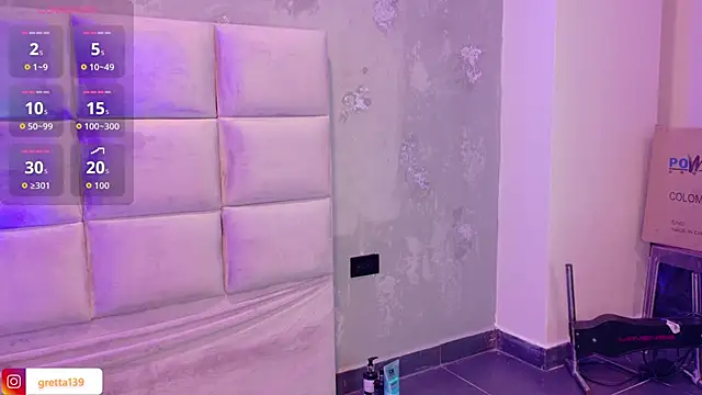 Snapshot of _Gretta chatting on November 14, 2025, 8:07 pm Gretta online show from November 14, 2025, 8:07 pm