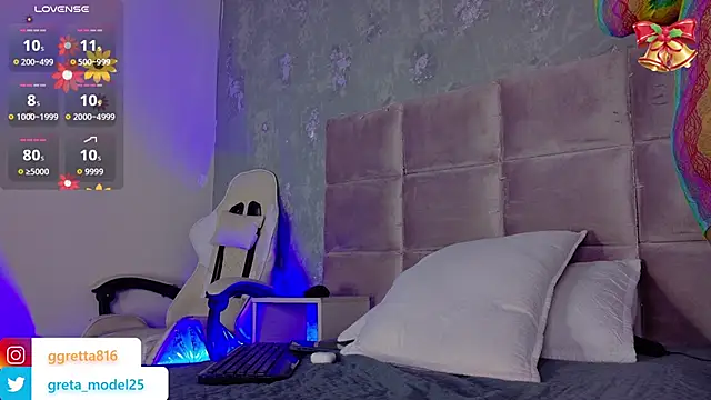 Snapshot of _Gretta chatting on January 13, 2026, 7:30 pm Gretta online show from January 13, 2026, 7:30 pm