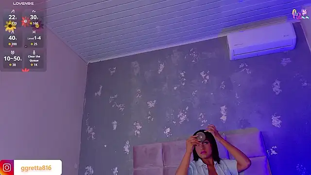 Snapshot of _Gretta chatting on February 6, 2026, 8:01 pm Gretta online show from February 6, 2026, 8:01 pm