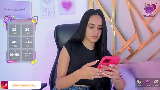 ChloeHarper  online show from November 21, 2025, 6:50 pm