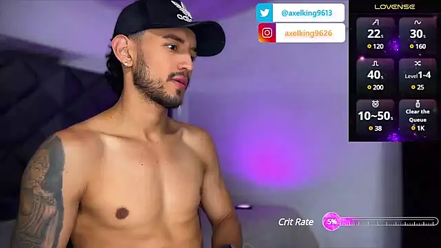 AxelKing1326 online show from January 30, 2025, 9:47 pm