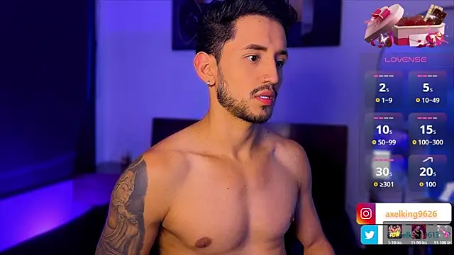 AxelKing1326 online show from February 12, 2026, 10:38 pm