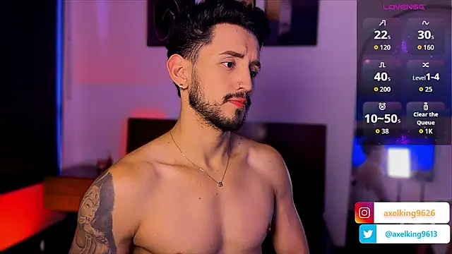 AxelKing1326 online show from April 2, 2026, 9:34 pm