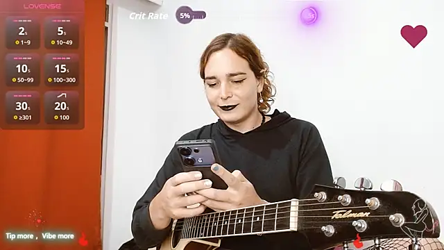 Snapshot of Catnessa chatting on October 12, 2025, 1:26 am Catnessa online show from October 12, 2025, 1:26 am