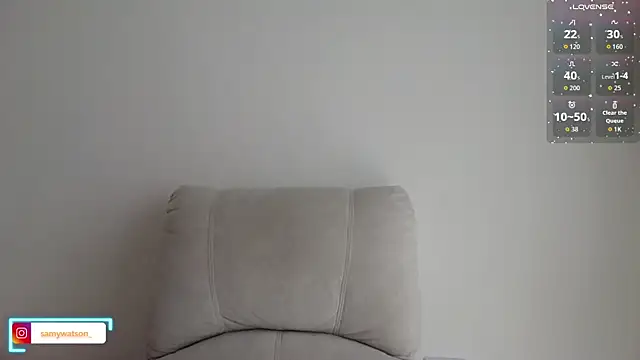 SamanthaWatson online show from June 3, 2026, 2:33 pm