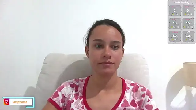 Snapshot of SamanthaWatson chatting on June 22, 2026, 12:35 am SamanthaWatson online show from June 22, 2026, 12:35 am