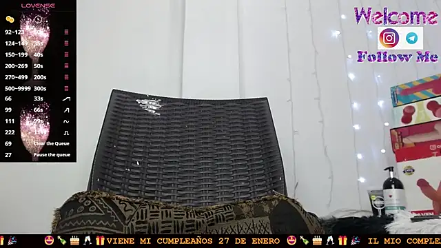 Snapshot of SofiaMadisson chatting on January 10, 2025, 4:20 pm SofiaMadisson online show from January 10, 2025, 4:20 pm