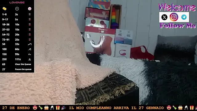 Snapshot of SofiaMadisson chatting on January 15, 2025, 6:51 pm SofiaMadisson online show from January 15, 2025, 6:51 pm