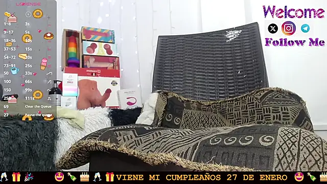 Snapshot of SofiaMadisson chatting on January 21, 2025, 7:28 pm SofiaMadisson online show from January 21, 2025, 7:28 pm