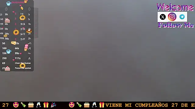 Snapshot of SofiaMadisson chatting on January 25, 2025, 2:47 pm SofiaMadisson online show from January 25, 2025, 2:47 pm
