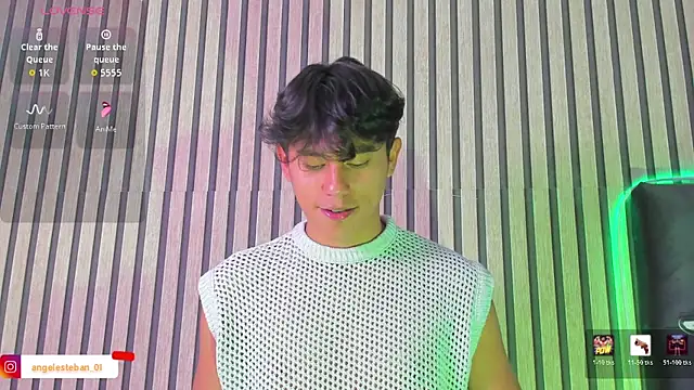 Angel esteban fx online show from June 1, 2026, 7:59 pm