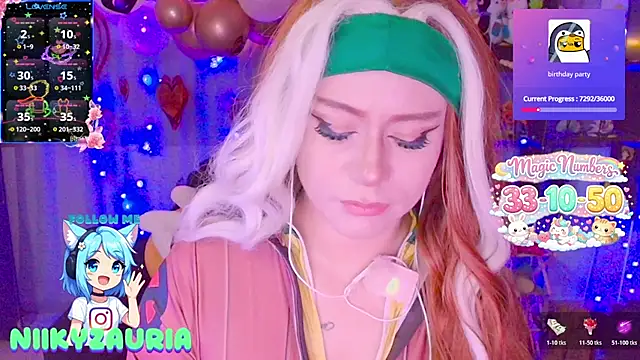  niiky online show from March 18, 2026, 6:00 pm