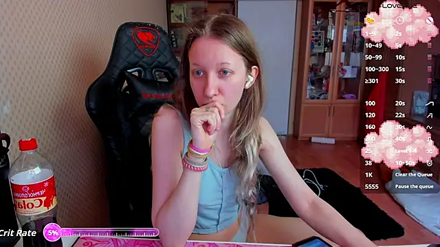 cutieMila online show from March 22, 2026, 7:12 am