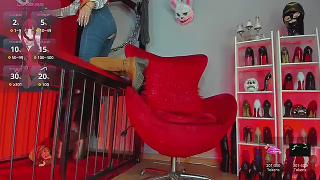 MistressAndre online show from October 10, 2025, 9:36 pm