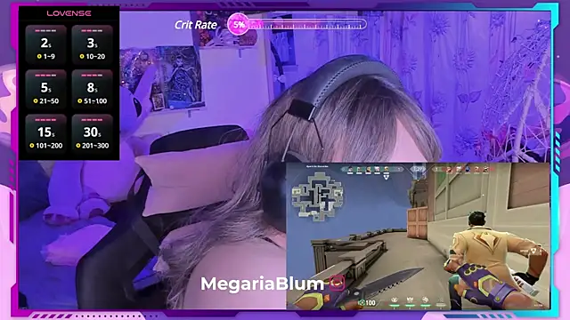 Snapshot of MegariaB chatting on January 17, 2025, 4:28 am MegariaB online show from January 17, 2025, 4:28 am