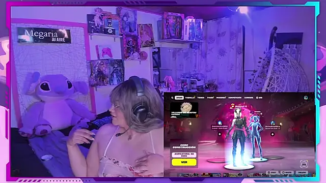 Snapshot of MegariaB chatting on February 8, 2025, 7:37 am MegariaB online show from February 8, 2025, 7:37 am