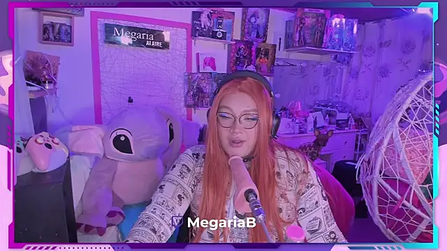 Snapshot of MegariaB chatting on March 22, 2025, 5:17 am MegariaB online show from March 22, 2025, 5:17 am