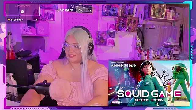 MegariaB online show from November 4, 2025, 4:11 am