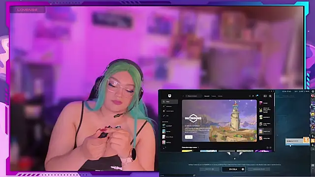 MegariaB online show from November 28, 2025, 4:26 am