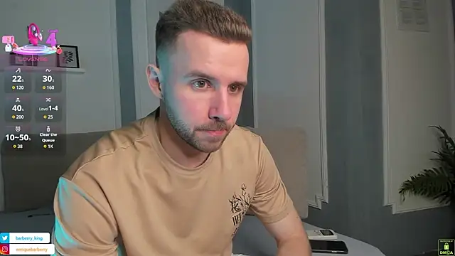 EnriqueBarberry online show from March 5, 2026, 12:34 pm