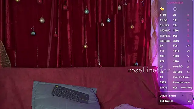 roselinedior online show from December 15, 2025, 2:10 pm