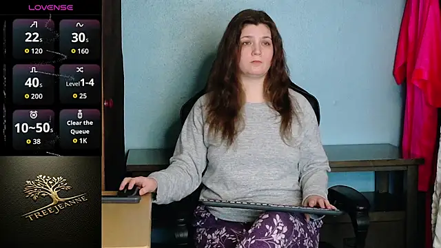 TreeJeanne online show from March 15, 2026, 3:01 am