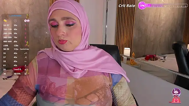 Snapshot of HijabiMilf chatting on October 20, 2025, 12:16 pm HijabiMilf online show from October 20, 2025, 12:16 pm