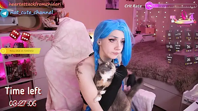 yourcutewaifu online show from October 15, 2025, 12:44 am