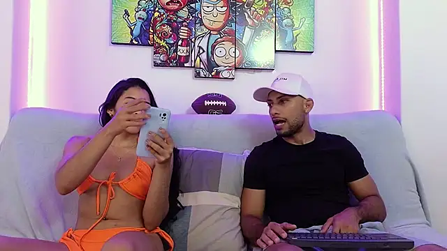catalina y tylerjhons online show from October 10, 2025, 10:20 pm